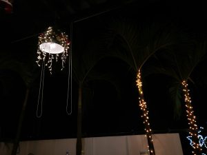 Photo "Solar chandelier for garden decoration"